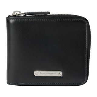 サンローラン(Saint Laurent)の新品 サンローラン SAINT LAURENT 2つ折り財布 コンパクトウォレット ブラック(財布)