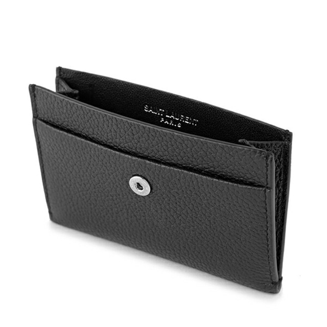 Saint Laurent(サンローラン)の新品 サンローラン SAINT LAURENT カードケース CARD CASE ネロ レディースのファッション小物(名刺入れ/定期入れ)の商品写真