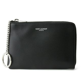 サンローラン(Saint Laurent)の新品 サンローラン SAINT LAURENT カードケース KEY HOLDER CARD CASE ノワール(名刺入れ/定期入れ)