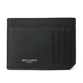 サンローラン(Saint Laurent)の新品 サンローラン SAINT LAURENT カードケース LOGO CARDHOLDER ノワール(名刺入れ/定期入れ)