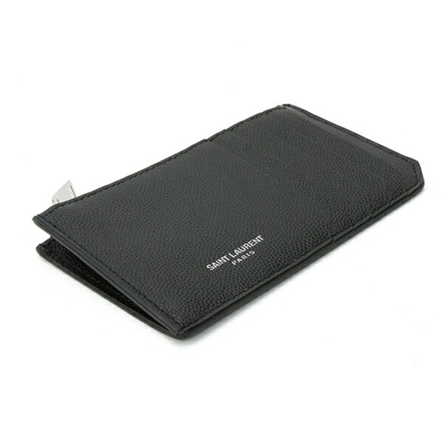 新品 サンローラン SAINT LAURENT カードケース 5 FRAGMENT ZIP POUCH ノワール 2