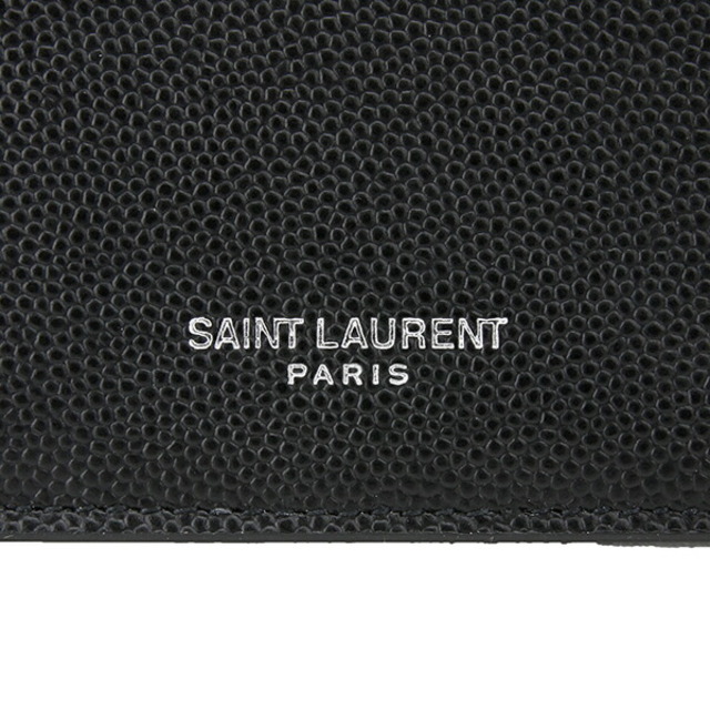 新品 サンローラン SAINT LAURENT カードケース 5 FRAGMENT ZIP POUCH ノワール 4