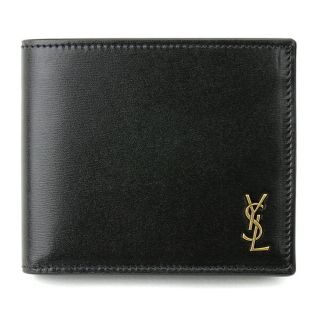 サンローラン(Saint Laurent)の新品 サンローラン SAINT LAURENT 2つ折り財布 WALLET ノワール(折り財布)