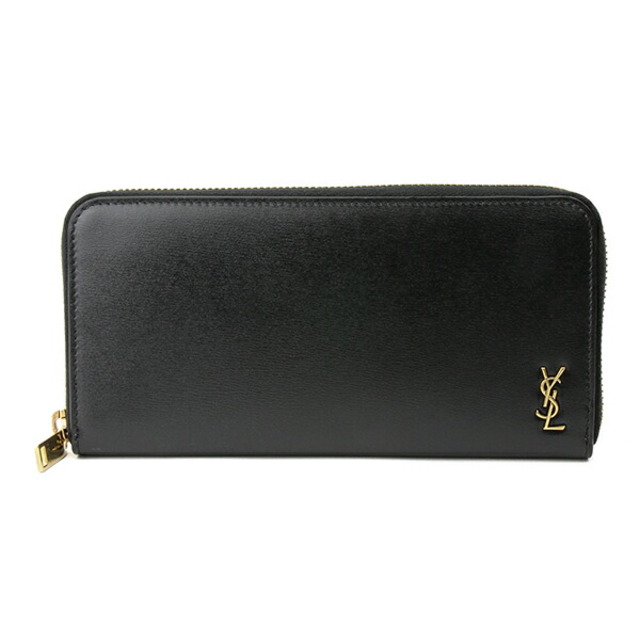 新品 サンローラン SAINT LAURENT 長財布 ZIP AROUND WALLET ノワール