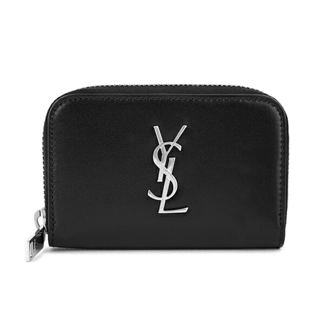 新品 サンローラン SAINT LAURENT コインケース コインパース ネロ