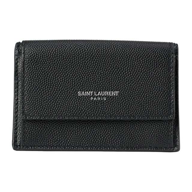 新品 サンローラン SAINT LAURENT カードケース CARD CASE ブラック約40gBLACK本体