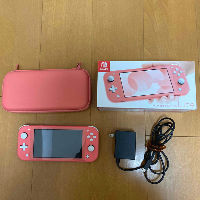 アウトレット価格で提供 Nintendo Switch Lite コーラル u0026 本体の