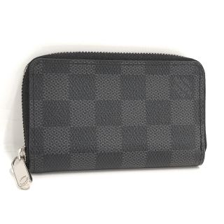 ルイヴィトン(LOUIS VUITTON)のLOUIS VUITTON ジッピーコインパース 長財布 ダミエ グラフィット(コインケース/小銭入れ)