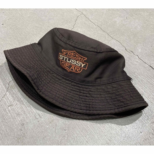 80s STUSSY HAT HARLEYヴィンテージ ハット ステューシー-