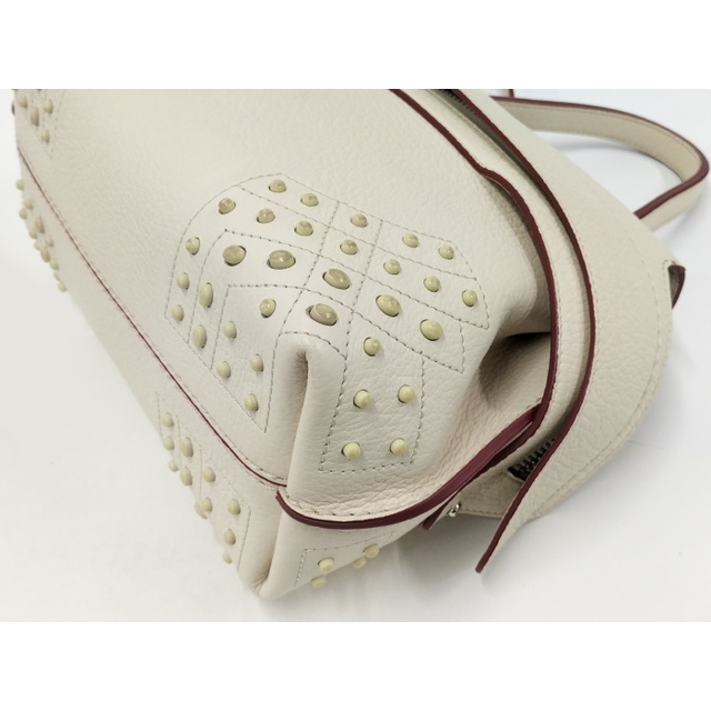 TOD'S - TOD'S ウェーブ 2WAY ショルダーバッグ レザー TOD'S - TOD'S ウェーブ 2WAY ショルダーバッグ レザー