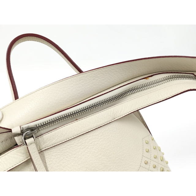 TOD'S - TOD'S ウェーブ 2WAY ショルダーバッグ レザー TOD'S - TOD'S ウェーブ 2WAY ショルダーバッグ レザー