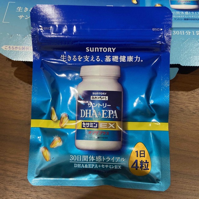 サントリー(サントリー)のSUNTORY DHA＆EPA セサミンEX 食品/飲料/酒の健康食品(ビタミン)の商品写真