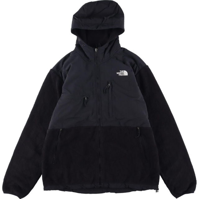 ザノースフェイス THE NORTH FACE デナリフーディー ナイロンxフリースパーカー メンズXL /eaa297748