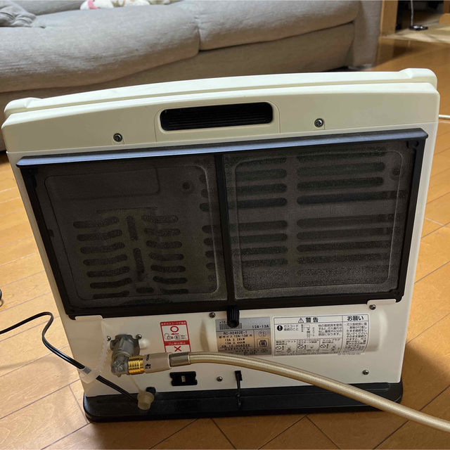 Rinnai(リンナイ)の東京ガス RR-2409-W ガスファンヒーター Rinnai スマホ/家電/カメラの冷暖房/空調(ファンヒーター)の商品写真