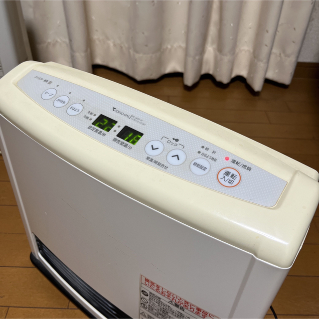 Rinnai(リンナイ)の東京ガス RR-2409-W ガスファンヒーター Rinnai スマホ/家電/カメラの冷暖房/空調(ファンヒーター)の商品写真