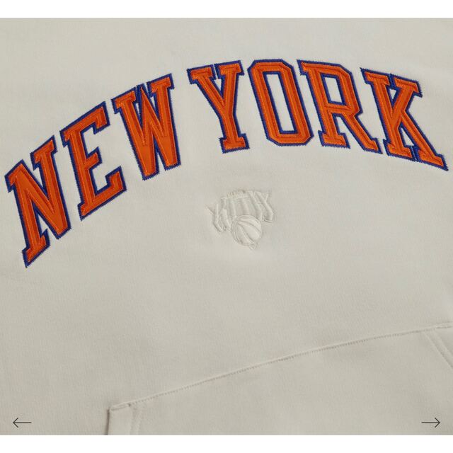 完売サイズ】KITH ニューヨーク ニックス Hoodie Mサイズ