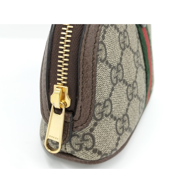 Gucci(グッチ)のGUCCI コスメティック ケース GGスプリーム PVC シェリーライン レディースのファッション小物(ポーチ)の商品写真