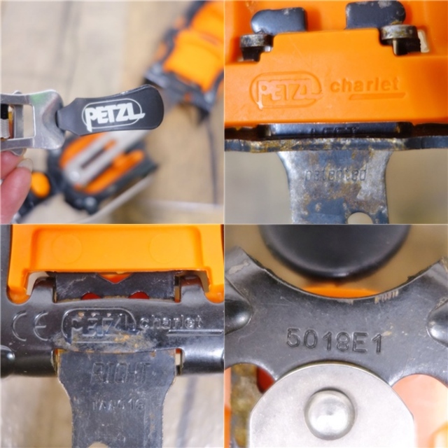 PETZL - ペツル シャルレ PETZL charlet セミワンタッチ PETZL - ペツル シャルレ PETZL charlet セミワンタッチ