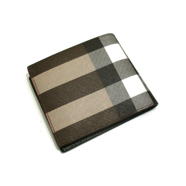 BURBERRY チェック インターナショナル バイフォールド コインウォレット