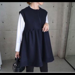 ella マシュマロ ウールタッチ ジレの通販 by あわだわ's shop|ラクマ