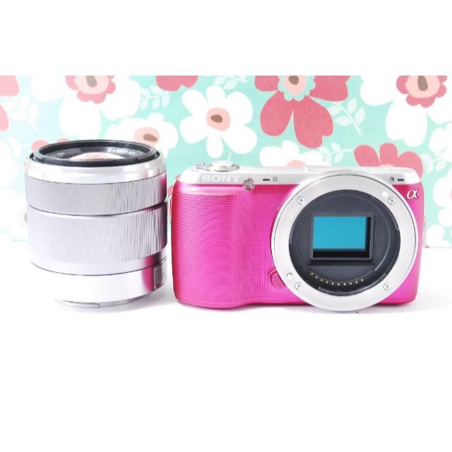 リック SONY - ❤小型軽量ボディ❤SONY NEX-C3❤スマホ転送❤液晶可動