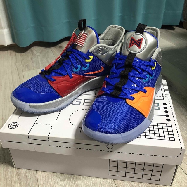 2024 春夏 0312_takuma様専用【美品】NIKE PG 3 NASA EP スニーカー