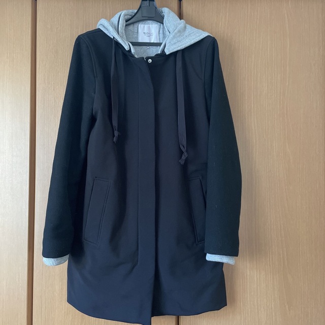 ZARA(ザラ)のストレートライン　コート(BL) レディースのジャケット/アウター(ロングコート)の商品写真