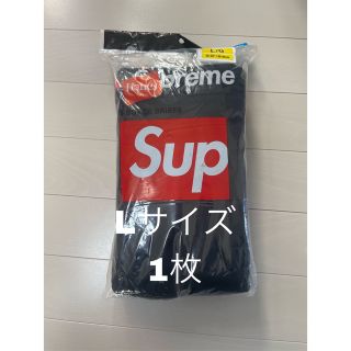 シュプリーム(Supreme)のsupreme hanes シュプリーム ヘインズ　ボクサーパンツ　Lサイズ 黒(ボクサーパンツ)