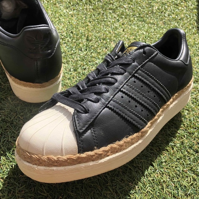 adidas - 美品24.5adidas スーパースター80S NEW BDアディダスHT641の
