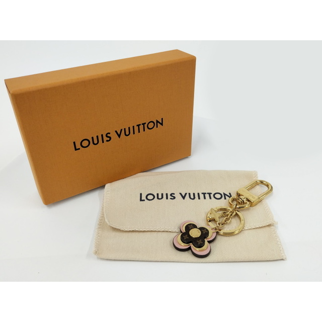 LOUIS VUITTON ポルトクレ ブルーミングフラワーBB キーホルダー 7