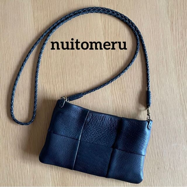 美品 nuitomeru ヌイトメル パッチワーク お財布 ポシェット