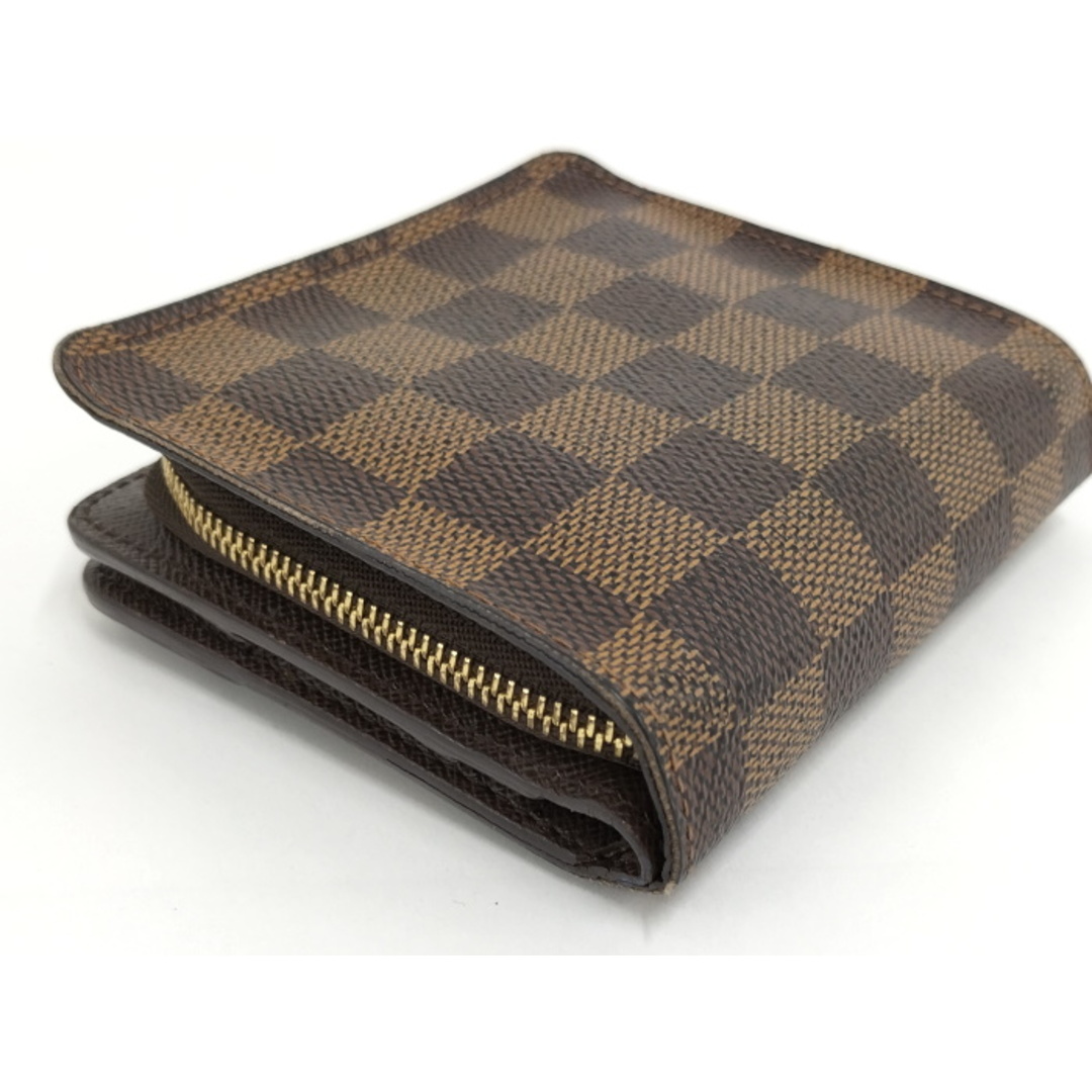 LOUIS VUITTON - LOUIS VUITTON 二つ折り財布 コンパクトジップ ダミエ ...