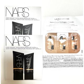 ローラメルシエ(laura mercier)のローラメルシエ コンシーラー NARS ファンデーション 色見本(ファンデーション)