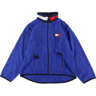 トミーヒルフィガー(TOMMY HILFIGER)の古着 90年代 トミーヒルフィガー TOMMY HILFIGER フリースジャケット メンズL ヴィンテージ /eaa298051(その他)