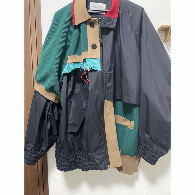 kolor カラー 切り替えジャケット ナイロン サイズL