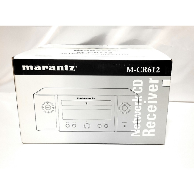 人気急上昇】 【未使用品】マランツ シルバーゴールド M-CR612 Marantz