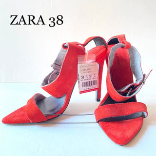 ZARA - ZARA ストラップ　サンダル　38 正規品