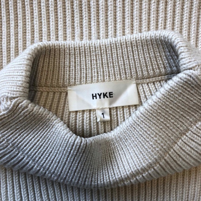 HYKE(ハイク)のHYKEのボートネックセーター レディースのトップス(ニット/セーター)の商品写真