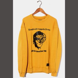 未使用品 22AW ラフアンドラゲッド CHAMP クルーネック スウェット L