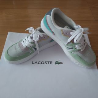 ラコステ(LACOSTE)の❀春色❀LACOSTE ラコステ レザースニーカー27cm(スニーカー)