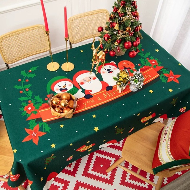 インテリア/住まい/日用品テーブルクロス　北欧 パーティー遠足シート テーブルシート 撥水加工 クリスマス
