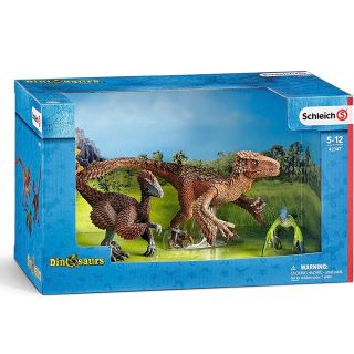 シュライヒ(Schleich)の【未使用】シュライヒ 恐竜 羽毛恐竜セット(その他)