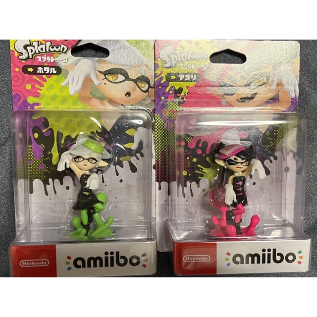 スプラトゥーン　シオカラーズ　アオリ・ホタルamiibo新品未開封