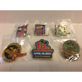 ディズニー(Disney)の東京ディズニーランド★非売品ピンバッチ(キャラクターグッズ)