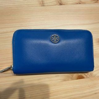 トリーバーチ(Tory Burch)の【中古品】tory burch トリーバーチ 長財布 ブルー(財布)