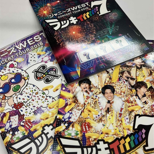 ジャニーズWEST(ジャニーズウエスト)のジャニーズWEST CONCERT TOUR 2016 ラッキィィィィィィィ7 エンタメ/ホビーのDVD/ブルーレイ(ミュージック)の商品写真