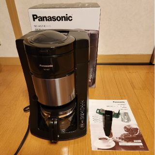 パナソニック(Panasonic)のPanasonic  沸騰浄水コーヒーメーカー NC-A57-K(コーヒーメーカー)