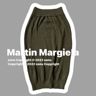 マルタンマルジェラ(Maison Martin Margiela)のここのえMartin Margiela 4マルタン マルジェラ ニット スカート(ひざ丈スカート)