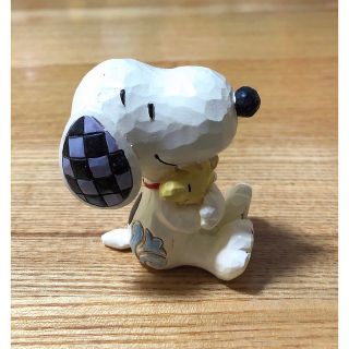 スヌーピー(SNOOPY)の美品！！ JIM SHORE ジムショア スヌーピー ウッドストック ハグ (アニメ/ゲーム)