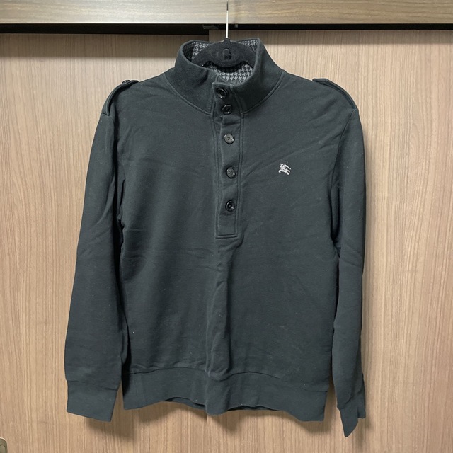 BURBERRY BLACK LABEL(バーバリーブラックレーベル)のスウェットロングTシャツ メンズのトップス(Tシャツ/カットソー(七分/長袖))の商品写真